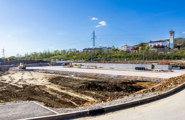 PEC Kromberk: prva gradnja poteka brez temeljenja s piloti