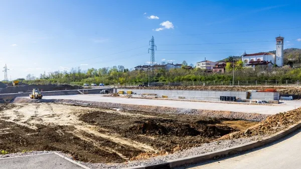 PEC Kromberk: prva gradnja poteka brez temeljenja s piloti