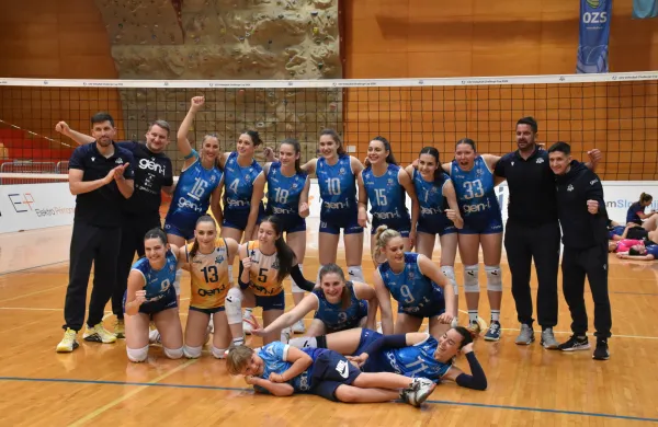  odbojka gen i volley zmaga prva tekma za bronasto odličje
