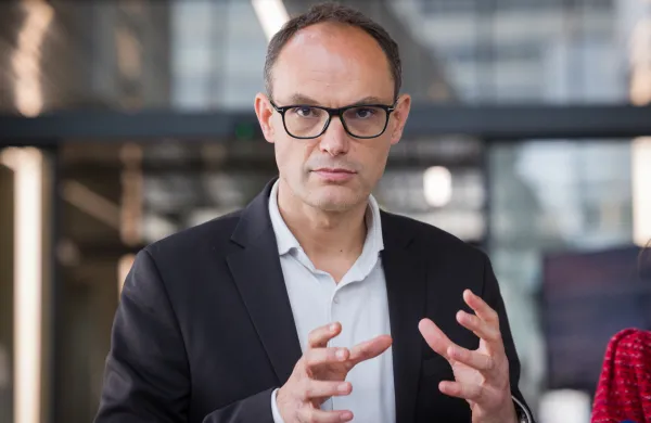 Predsednik Demokratov Anže Logar