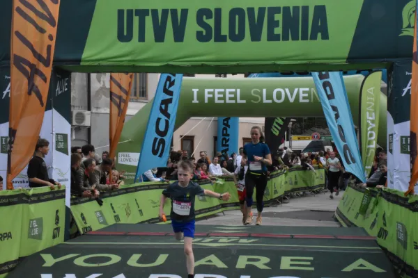 Ultra trail tek otroci in družine Ajdov&scaron;čina