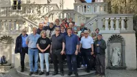 Obisk 25-članske delegacije pobratene Občine D&uuml;rnstein, Komen &Scaron;tanjel