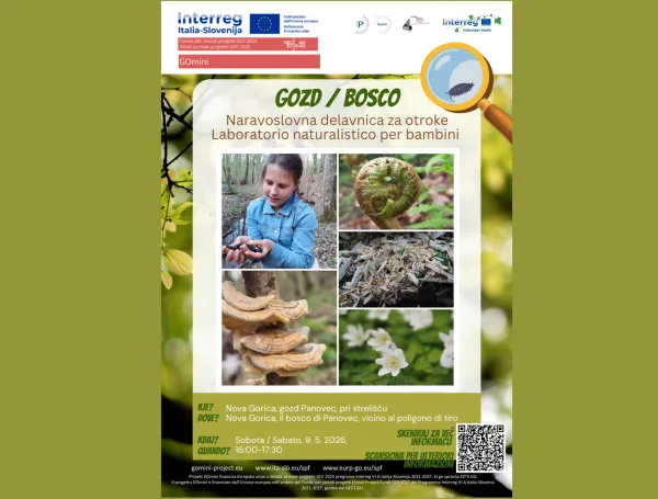 Oddelek za biodiverziteto UP Famnit pripravlja dve delavnici za družine z otroki!