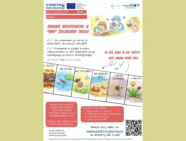 Oddelek za biodiverziteto UP Famnit pripravlja dve delavnici za družine z otroki!