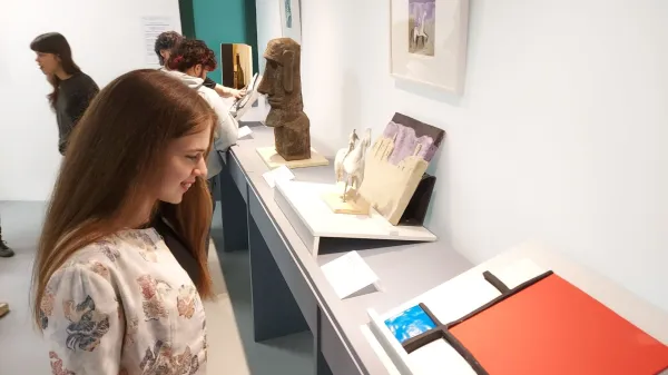 taktilna galerija novi eksponati dijaki Gorica Nova Gorica 