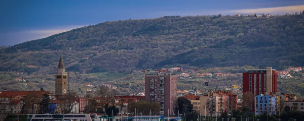 Koper.Pogled na sredisce Kopra.