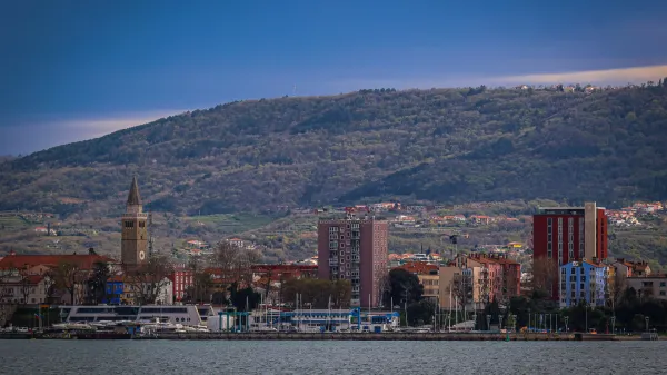 Koper.Pogled na sredisce Kopra.
