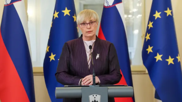 Slovenija, Ljubljana 30.03.2026, 30. marec 2026. Predsednica republike Nata&scaron;a Pirc Musar je na neformalne pogovore sprejela predsednico in predsednike strank, ki so se po neuradnih izidih nedeljskih parlamentarnih volitev uvrstile v DZ, politika,Foto: Marko Vavpotič/F.a.Bobo