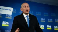 Predsednik SDS Janez Jan&scaron;a