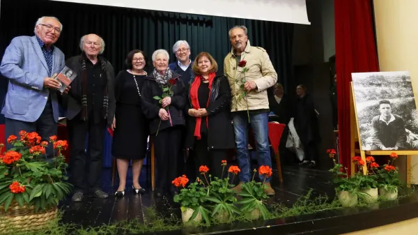 Ale&scaron; Berger, Ludwig Hartinger, Doris Orel, Dragica Sosič, Marijan Rupert, povezovalka, dr. Janez VrečkoTomaj