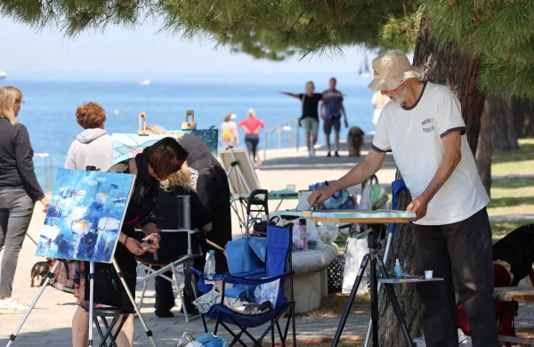Že &scaron;esti ex-tempore Pomlad v Piranu