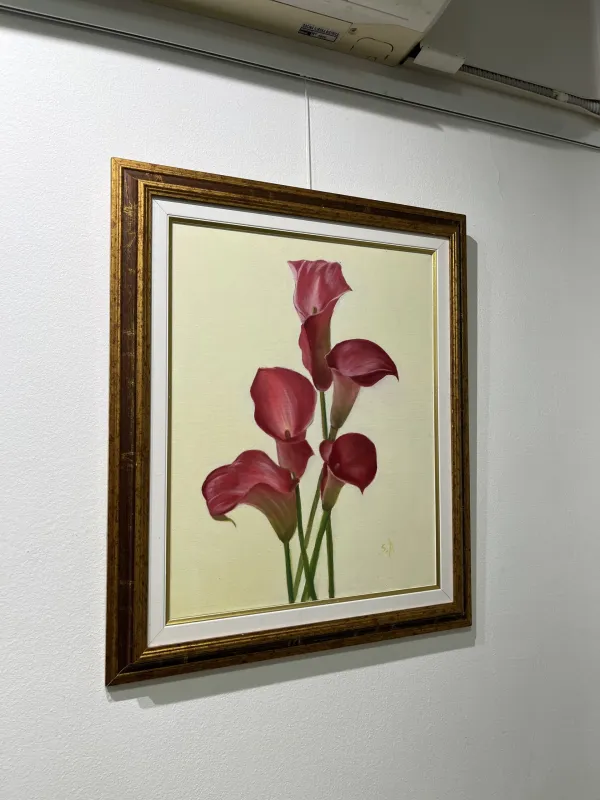 Razstava Dragice Su&scaron;anj v Pavlovčevi galeriji.