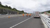 Potem ko so v torek odstranili &scaron;e zadnji del delovne zapore, promet znova poteka brez omejitev.