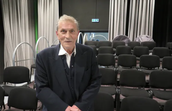 Aleksander Per&scaron;olja, literarni večer, Kosovelov dom Sežana, 28. januar 2020
