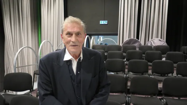 Aleksander Per&scaron;olja, literarni večer, Kosovelov dom Sežana, 28. januar 2020